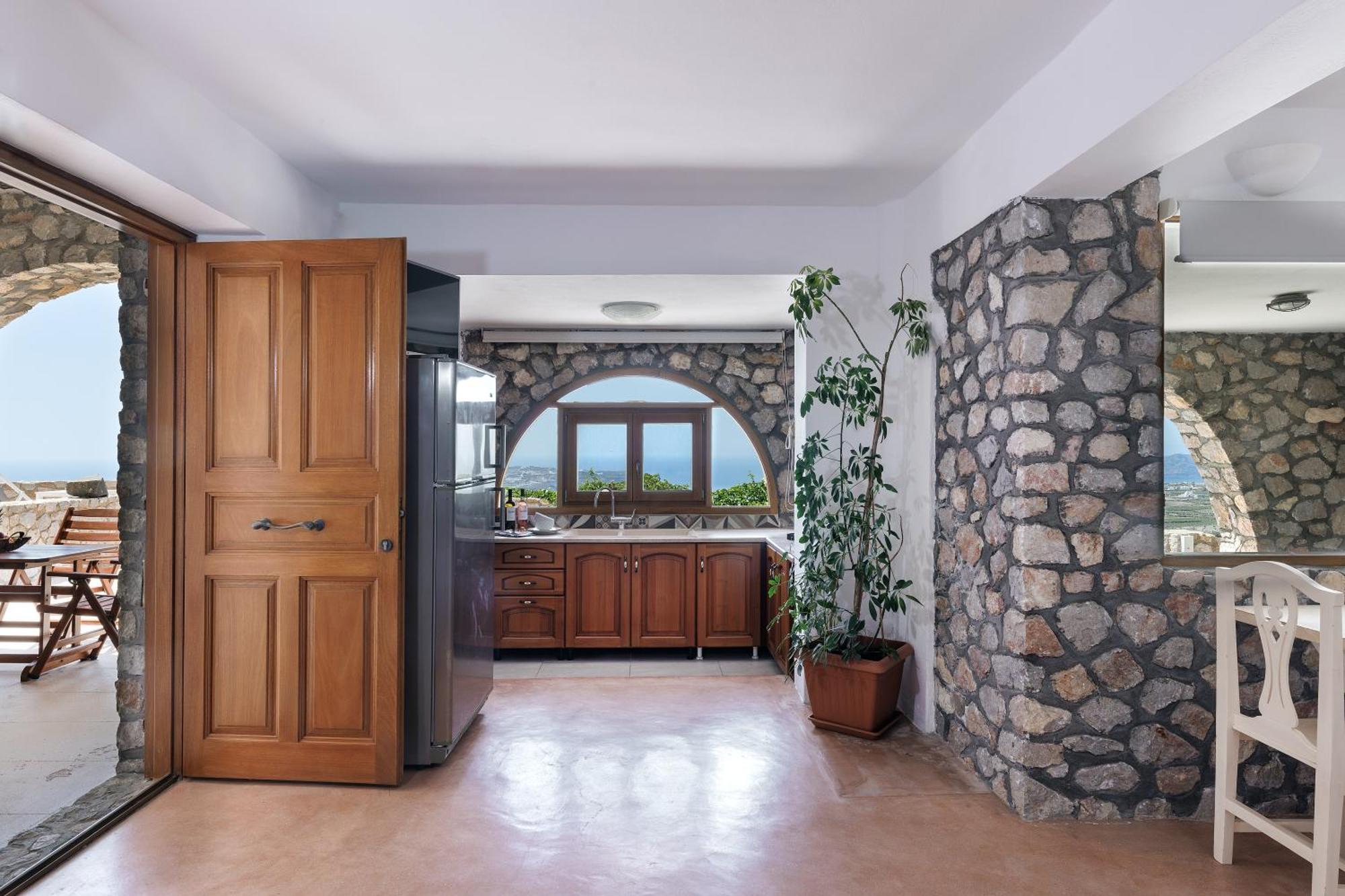 Zatrikion Santorini Villas Pyrgos Kallistis Bagian luar foto