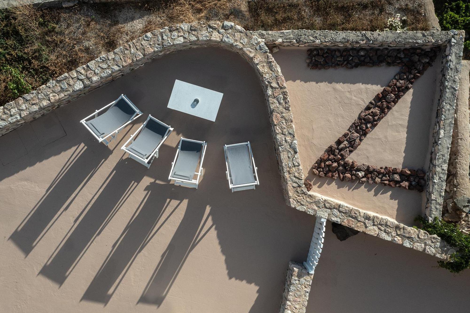 Zatrikion Santorini Villas Pyrgos Kallistis Bagian luar foto