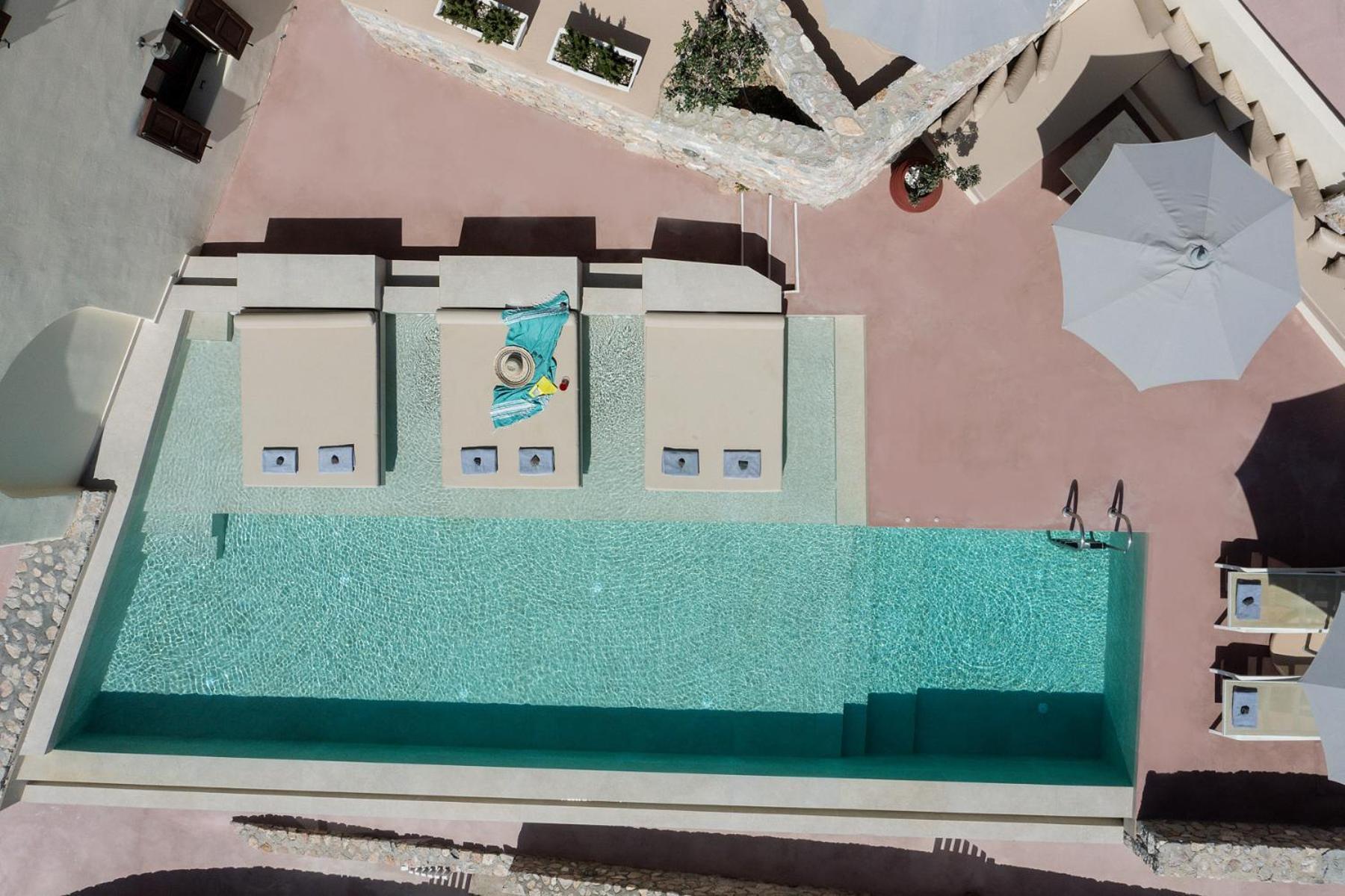 Zatrikion Santorini Villas Pyrgos Kallistis Bagian luar foto